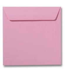 Envelop Roma 22 x 22 cm - 50 stuks - Lichtrose