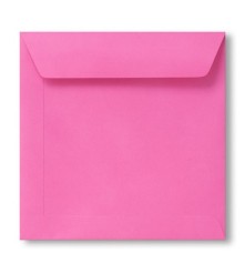 Envelop Roma 22 x 22 cm - 50 stuks - Donkerrose