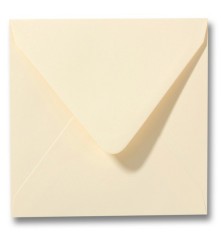 Envelop Roma 12 x 12 cm - 50 stuks - Ivoor