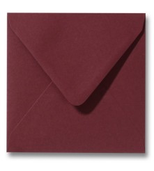 Envelop Roma 12 x 12 cm - 50 stuks - Pioenrood