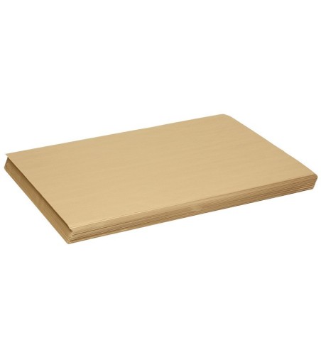 Natronkraft smalgestreept bruin kraftpapier - 120 G/M2 - A2 - 594x420 - 250 vel