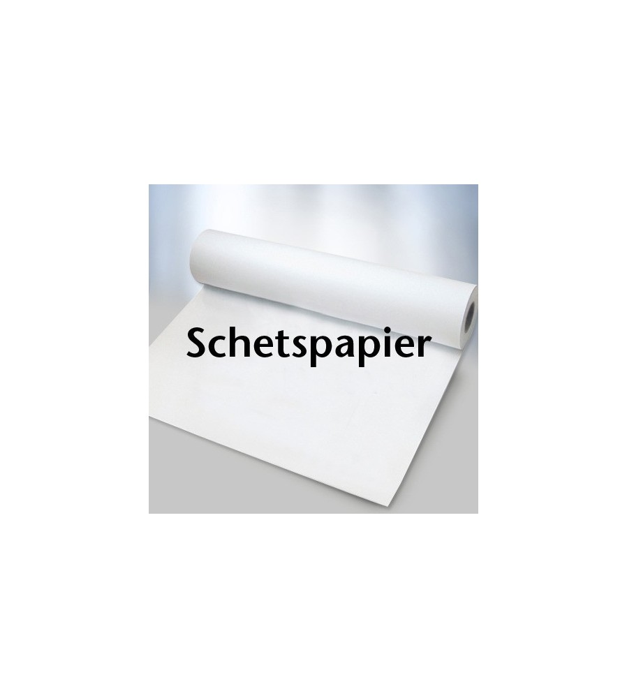 Schets- en Tekenpapier - rol 35 cm - Transparant