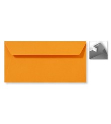 Envelop Striplock 11 x 22 cm - Zachtblauw  - 120 GM - Rechte klep - Striplock