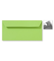 Envelop Striplock 11 x 22 cm - Feloranje  - 120 GM - Rechte klep - Striplock