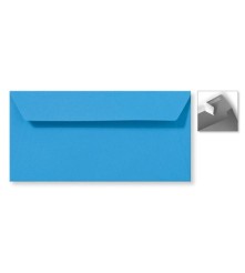 Envelop Striplock 11 x 22 cm - Lichtroze   - 120 GM - Rechte klep - Striplock