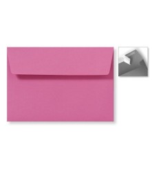 Envelop Striplock 12,6 x 18 cm - fucsia   - 120 GM - Rechte klep - Striplock