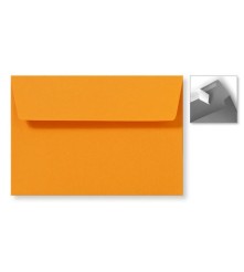 Envelop Striplock 12,6 x 18 cm - Zachtblauw  - 120 GM - Rechte klep - Striplock
