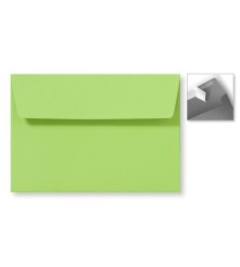 Envelop Striplock 12,6 x 18 cm - Feloranje  - 120 GM - Rechte klep - Striplock