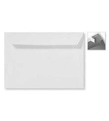 Envelop Striplock 15,6  x 22 cm - Wit  - 120 GM - Rechte klep - Striplock