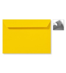Envelop Striplock 15,6  x 22 cm - Koraalrood - 120 GM - Rechte klep - Striplock