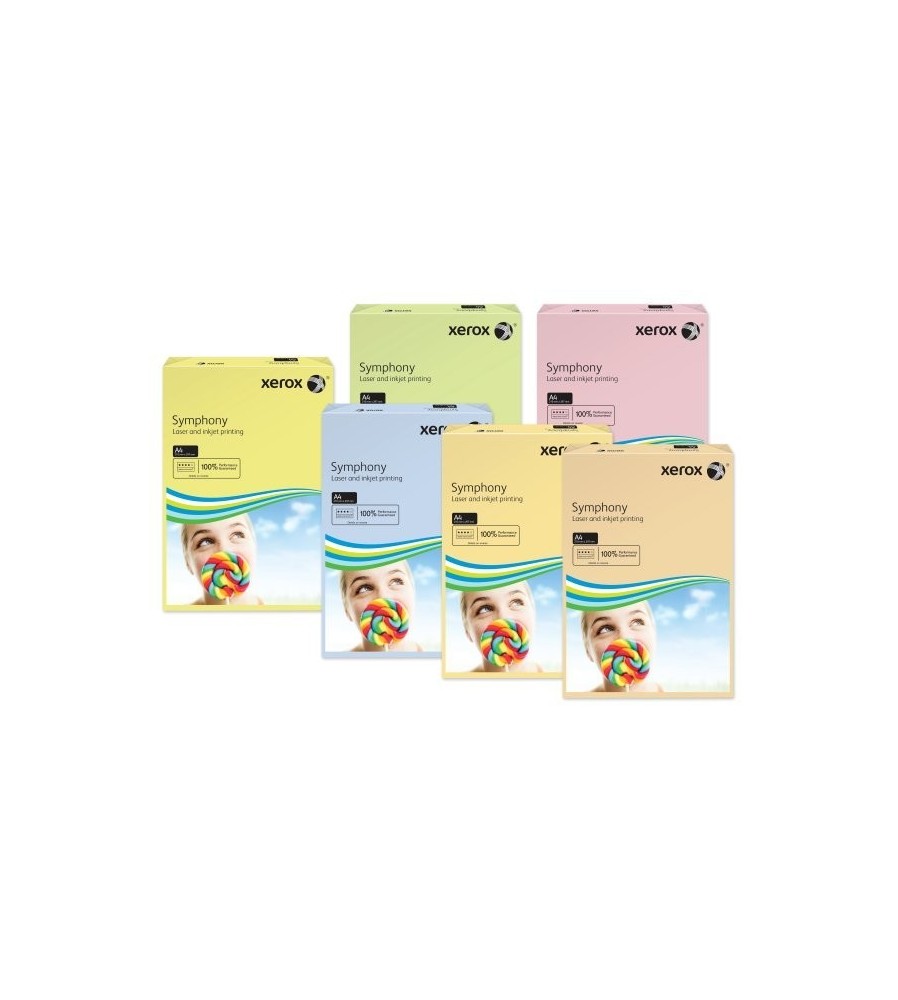 Rainbow Mixpakket - A4 - Pastel kleuren - 5 x 20 sheets