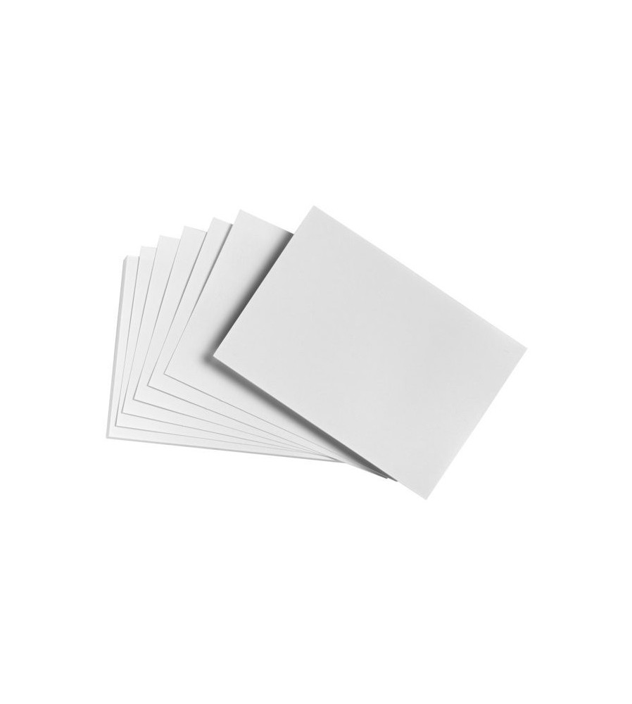 Papier cartonné Blanc - A6 - 250 gr - 100 pcs - Papier cartonné A5 - Creavea