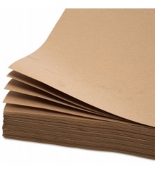 Anti-slip papier, bruin, kraft, 100g/m2, 800mm x 1200mm, telstroken per 100 vellen