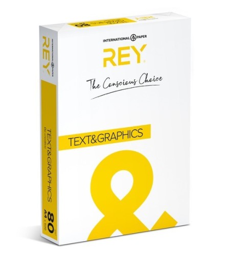 Rey Text & Graphics  - 80GM - Wit (170 CIE)  - A4 - 500 vel
