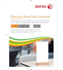 Xerox Nevertear Papier Laser en Inktjet - 10 vel