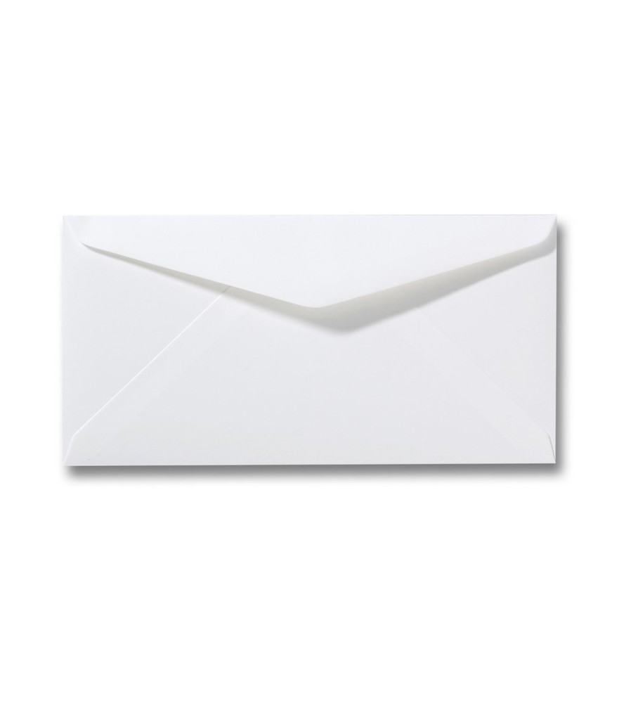 Envelop Roma 11 x 22 cm wit