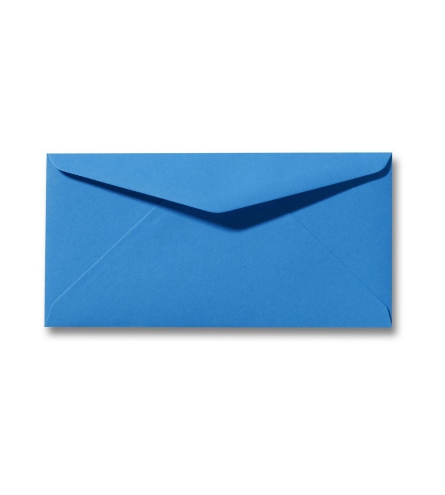 Envelop Roma 11 x 22 cm oceaanblauw