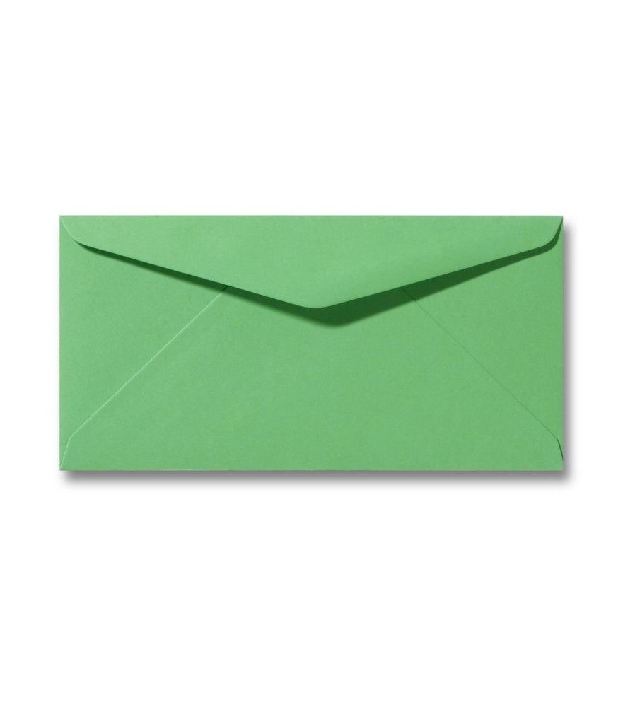 Envelop Roma 11 x 22 cm lindegroen