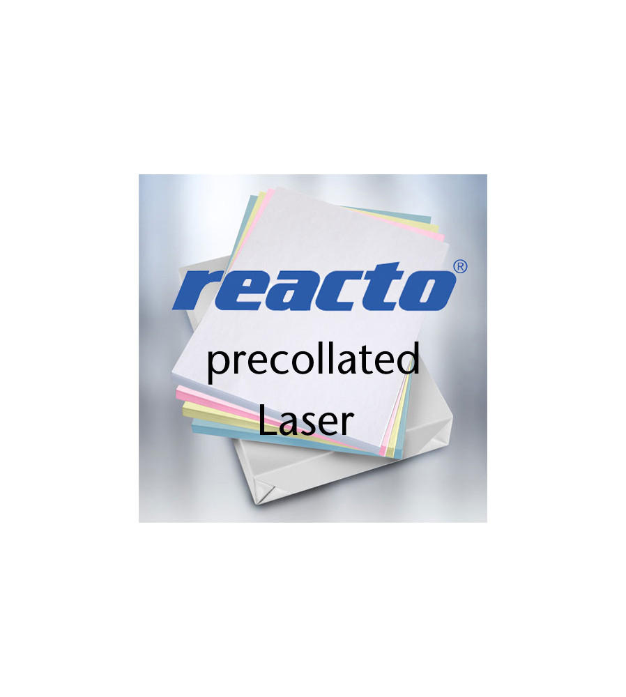 Reacto - A4 - 2-voud - Wit/Geel - 500 vel (250 sets)