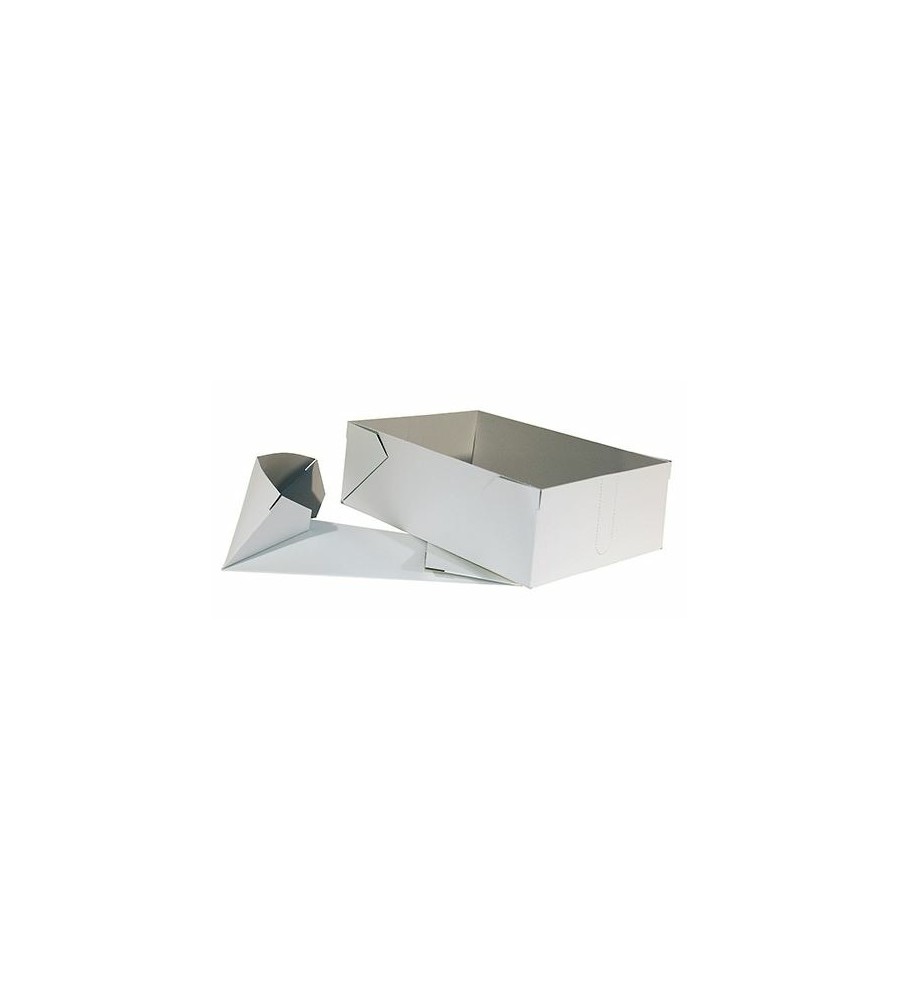 Paraatdoos, A4 format, wit, bodem + deksel, Karton, 450g/m2, 305mm x 215mm x 50mm