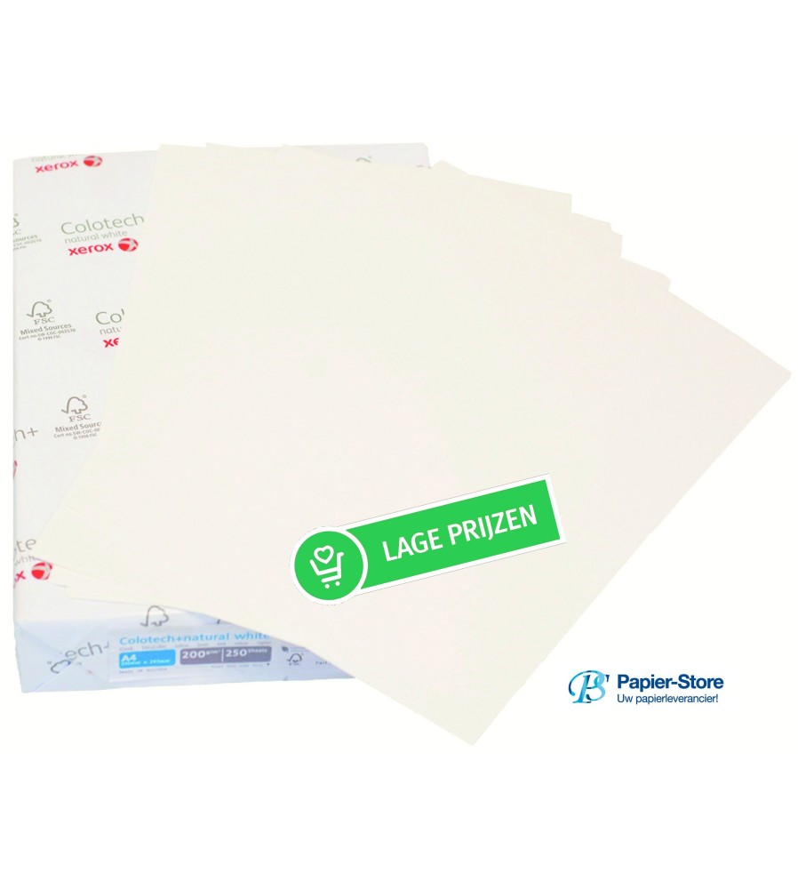 Xerox Colotech+ Natural White   - 100 G/M2 - A5 - 500 vel