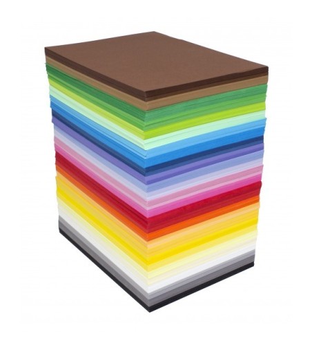 Mixpakket gekleurd papier