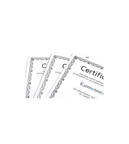 Certificaten papier
